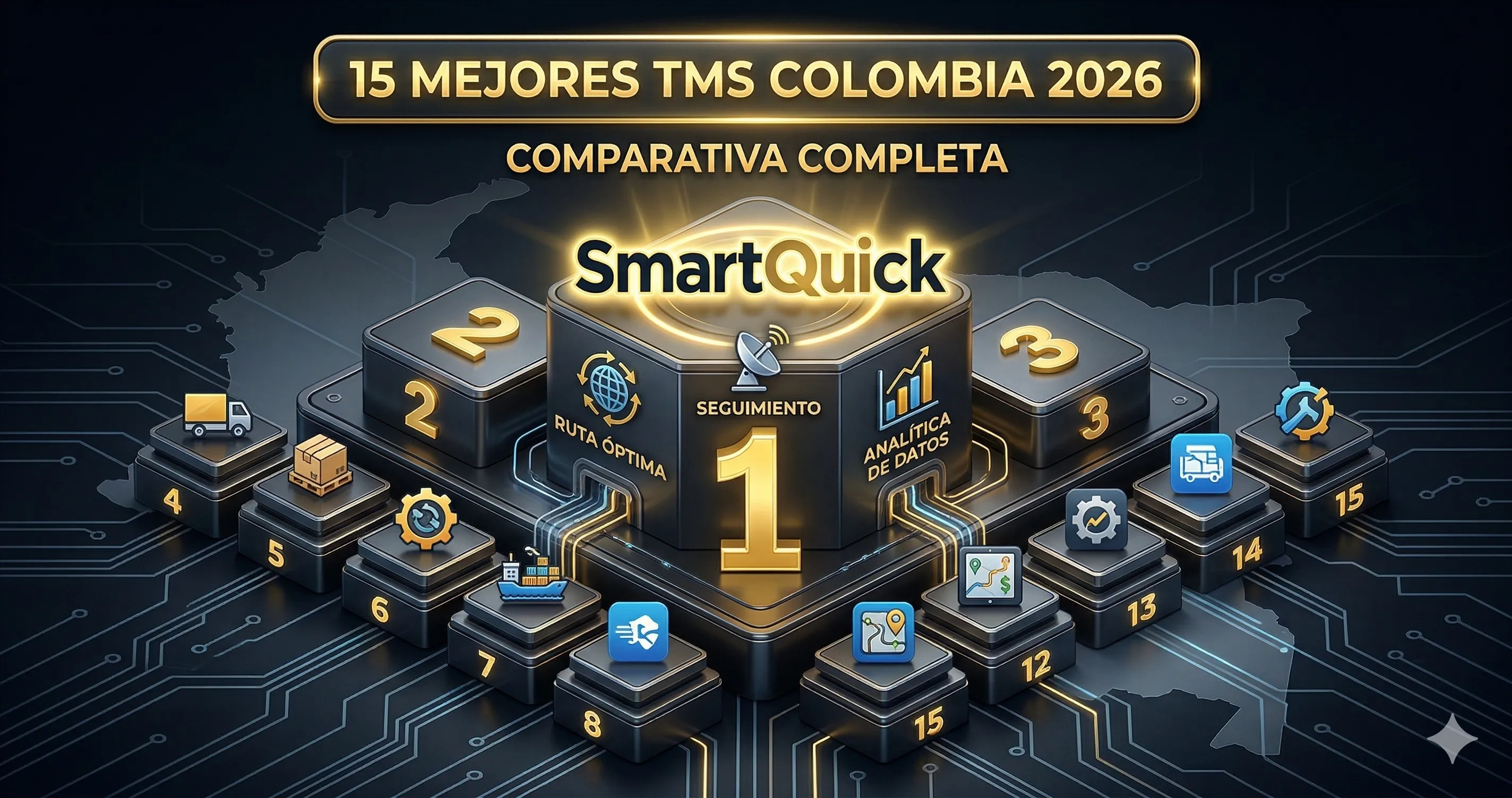 Los 15 Mejores TMS en Colombia en 2026 | Comparativa Completa