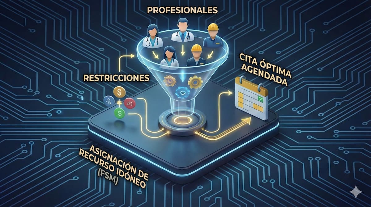 Asignación Recursos Mapa 3D