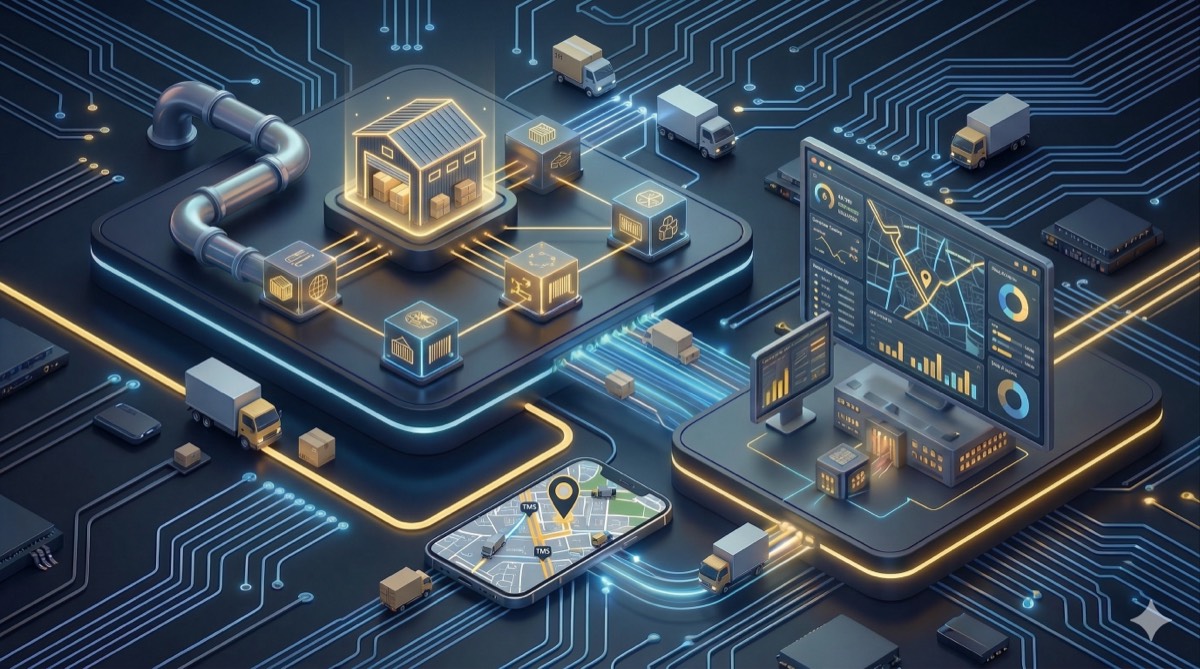 Qué es un TMS — Sistema de Gestión de Transporte con IA para logística Colombia — SmartQuick