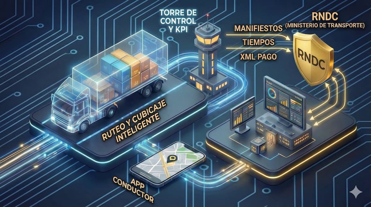 Dashboard de ruteo con Machine Learning para operadores logísticos Colombia — SmartQuick AI Logistics