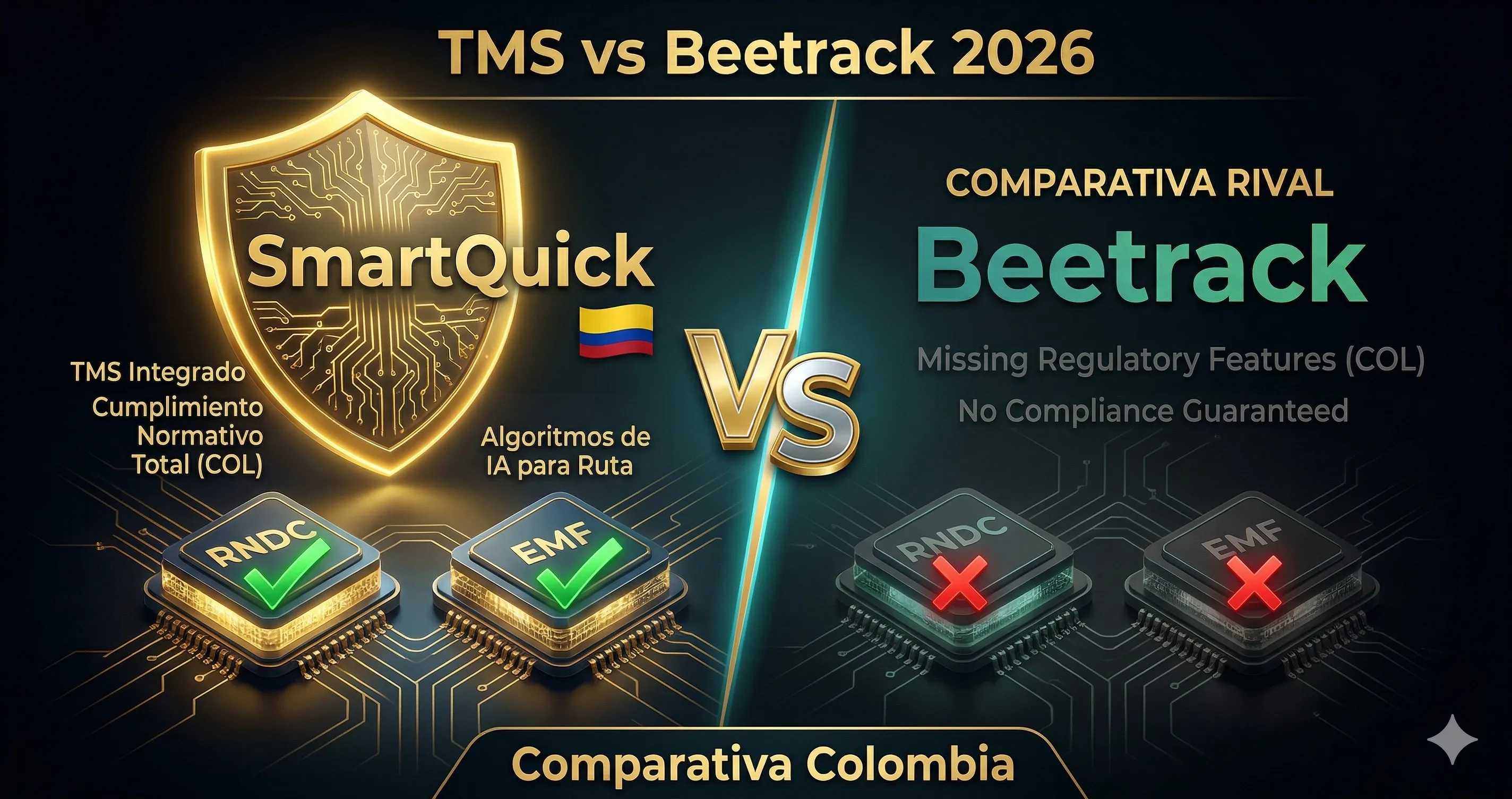 TMS vs Beetrack 2026: Comparativa Colombia